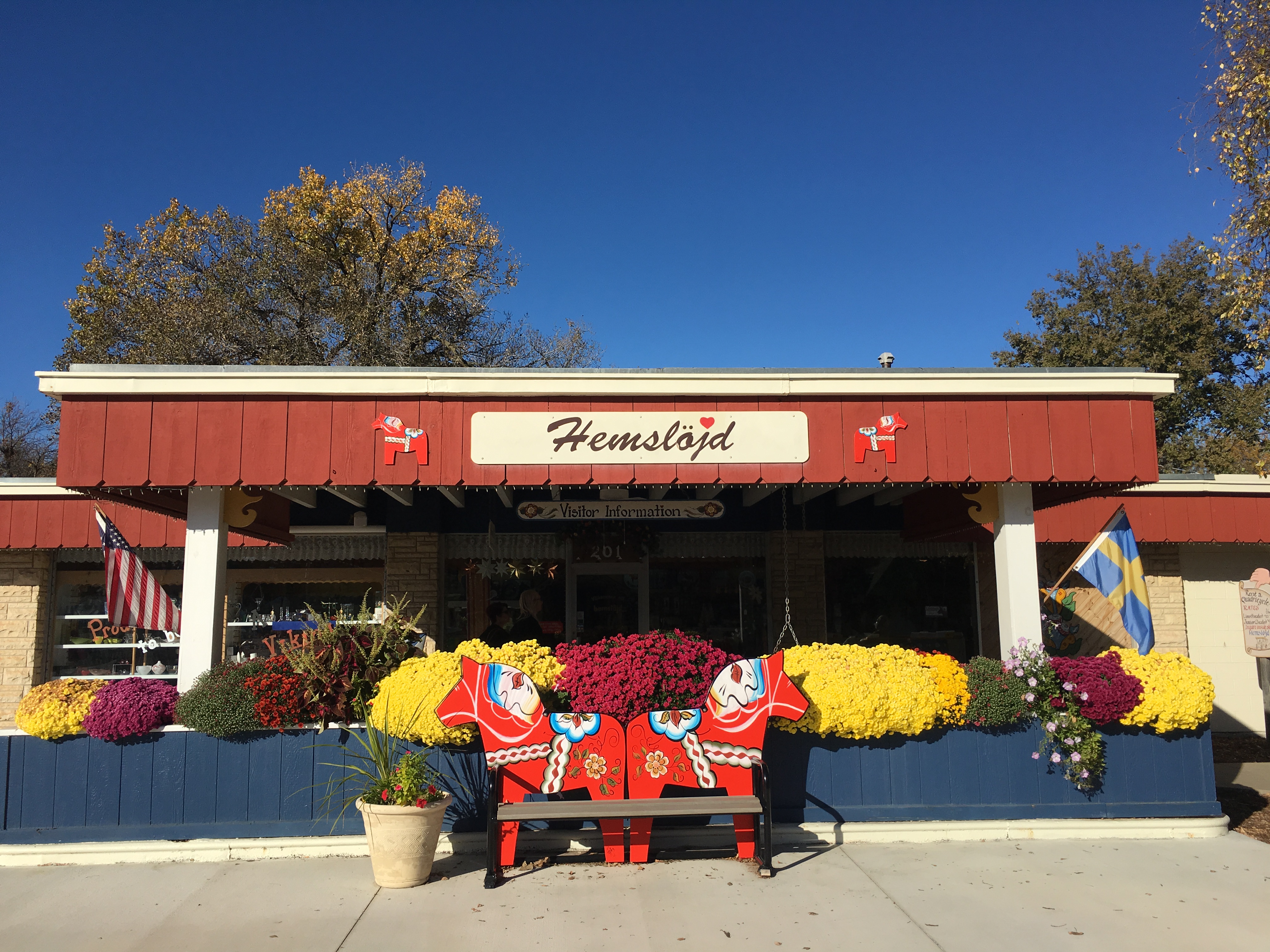 Dala Horses And So Much More at Hemslöjd In Lindsborg, Kanas